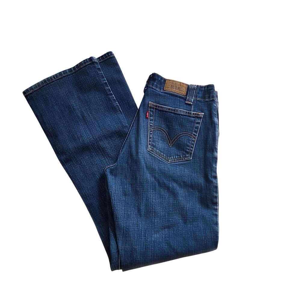 Levis 525 Boot Cut Woman'sBlue Jeans size 6M